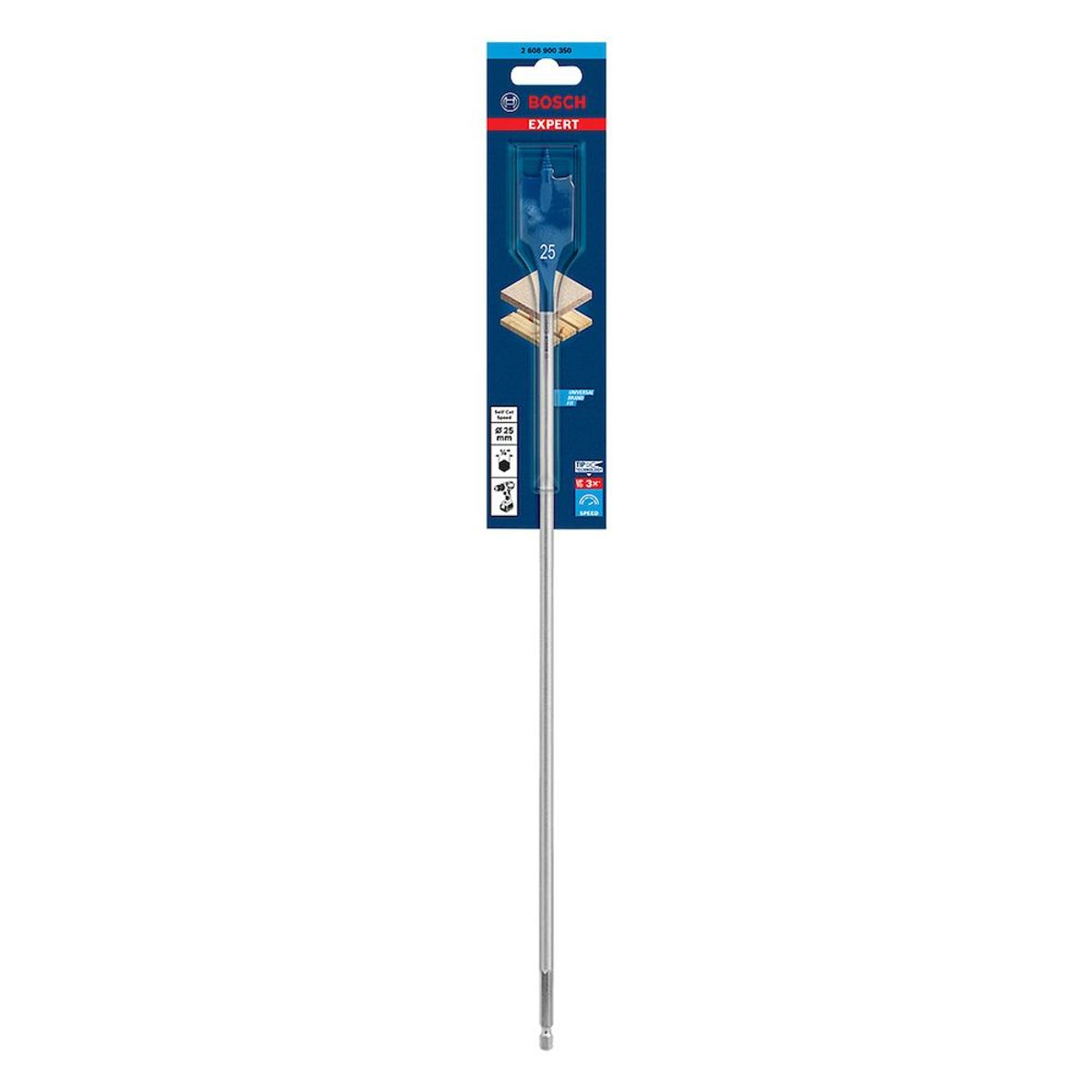 Broca Chata Self Cut Speed 25x400mm 1/4, marca Bosch - Foto Principal