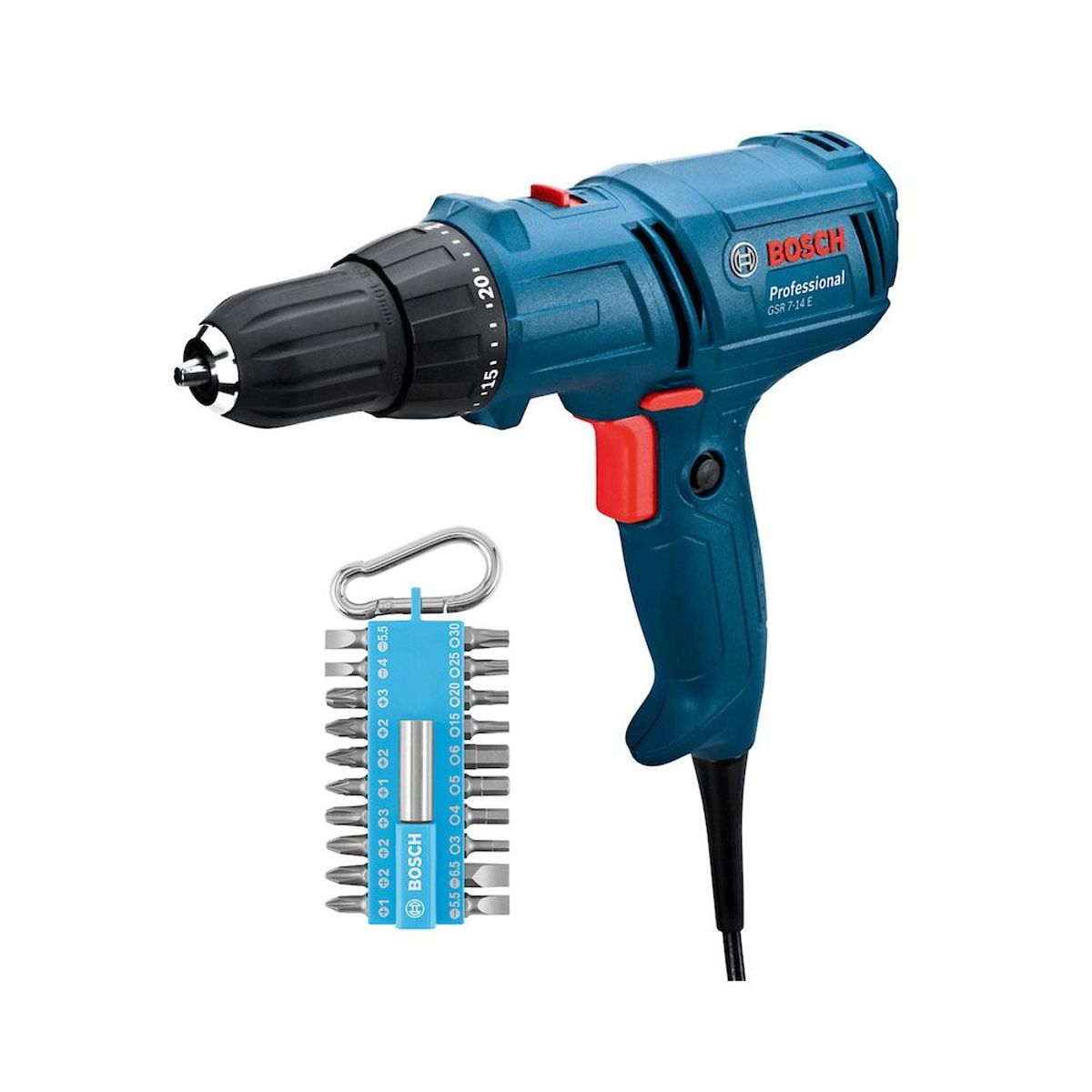 Parafusadeira/Furadeira Gsr 7 14 e 21 Bi, Azul, 127v, marca Bosch - Foto Principal