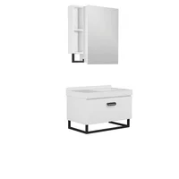 Gabinete Pedra Turquia 66cm Branco Venturi