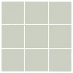 Revestimento Mate Esmaltado Branco 9,5x9,5cm Portobello Bold Caixa 1,35m² Glacier