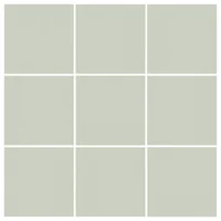 Revestimento Mate Esmaltado Verde 9,5x9,5cm Portobello Bold Caixa 1,35m² Light Sea