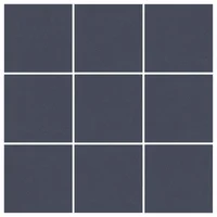 Revestimento Mate Esmaltado Azul 9,5x9,5cm Portobello Bold Caixa 1,35m² Navy