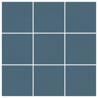 Revestimento Ultramarine 9,5x9,5 Ft Mate 29x29cm Telado Caixa 1,35m² Portobello