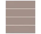 Revestimento Mate Esmaltado Bege 7x26cm Portobello Bold Caixa 0,9m² Rope