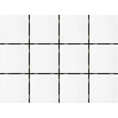 Revestimento Galeria Branco Mesh Brilhante 10X10