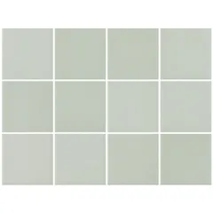Revestimento Neutral Hijau Mesh Brilhante 10x10cm Eliane