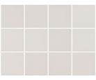 Revestimento Neutral Off White Mesh Mate 10x10cm Eliane