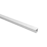 Perfil de Embutir Fino Branco com Difusor Branco 2 Metros