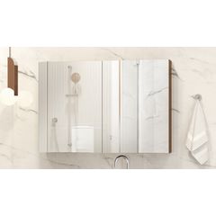 Espelheira Life 80cm Freijó Astral Design