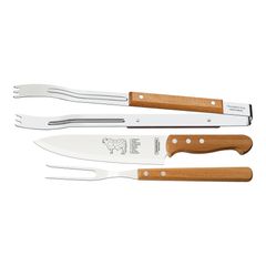 Jogo Churrasco Inox 3 Peças Dynamic Tramontina