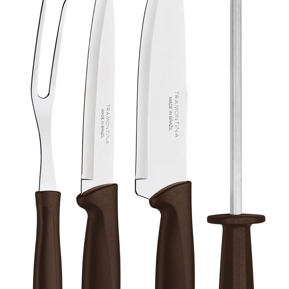 Kit Churrasco Inox 4 Peças Plenus Mar Tramontina, marca Tramontina - Foto Principal