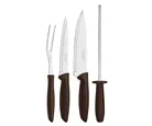 Kit Churrasco Inox 4 Peças Plenus Mar Tramontina
