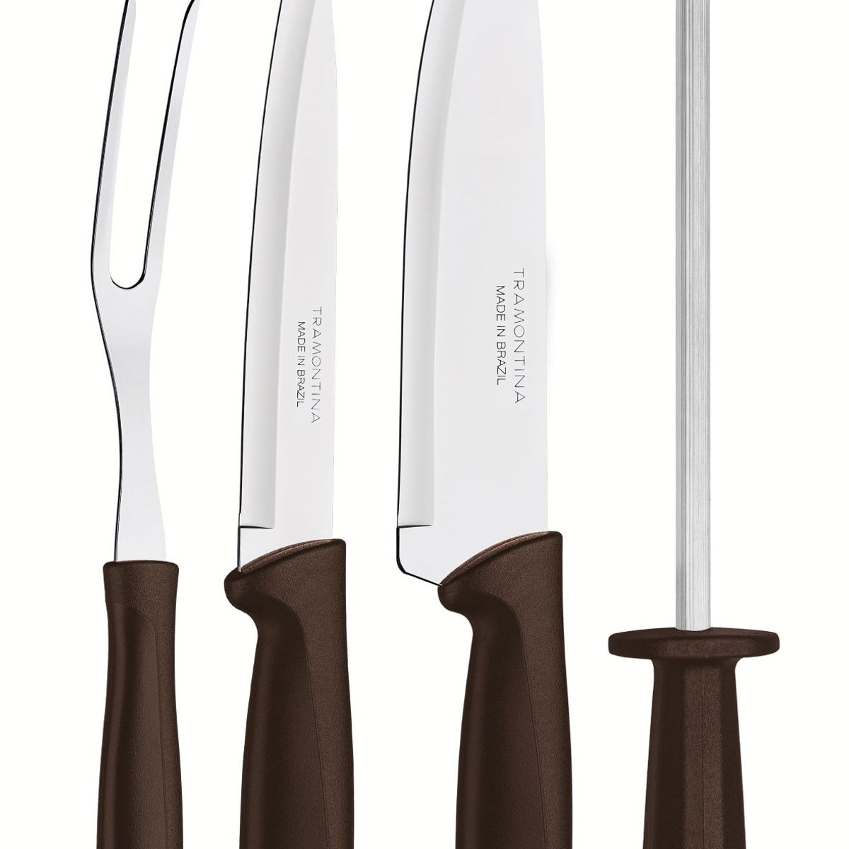 Kit Churrasco Inox 4 Peças Plenus Mar Tramontina, marca Tramontina - Foto 2