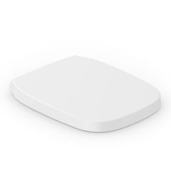Assento Debba Classic Square Branco Softclose Roca