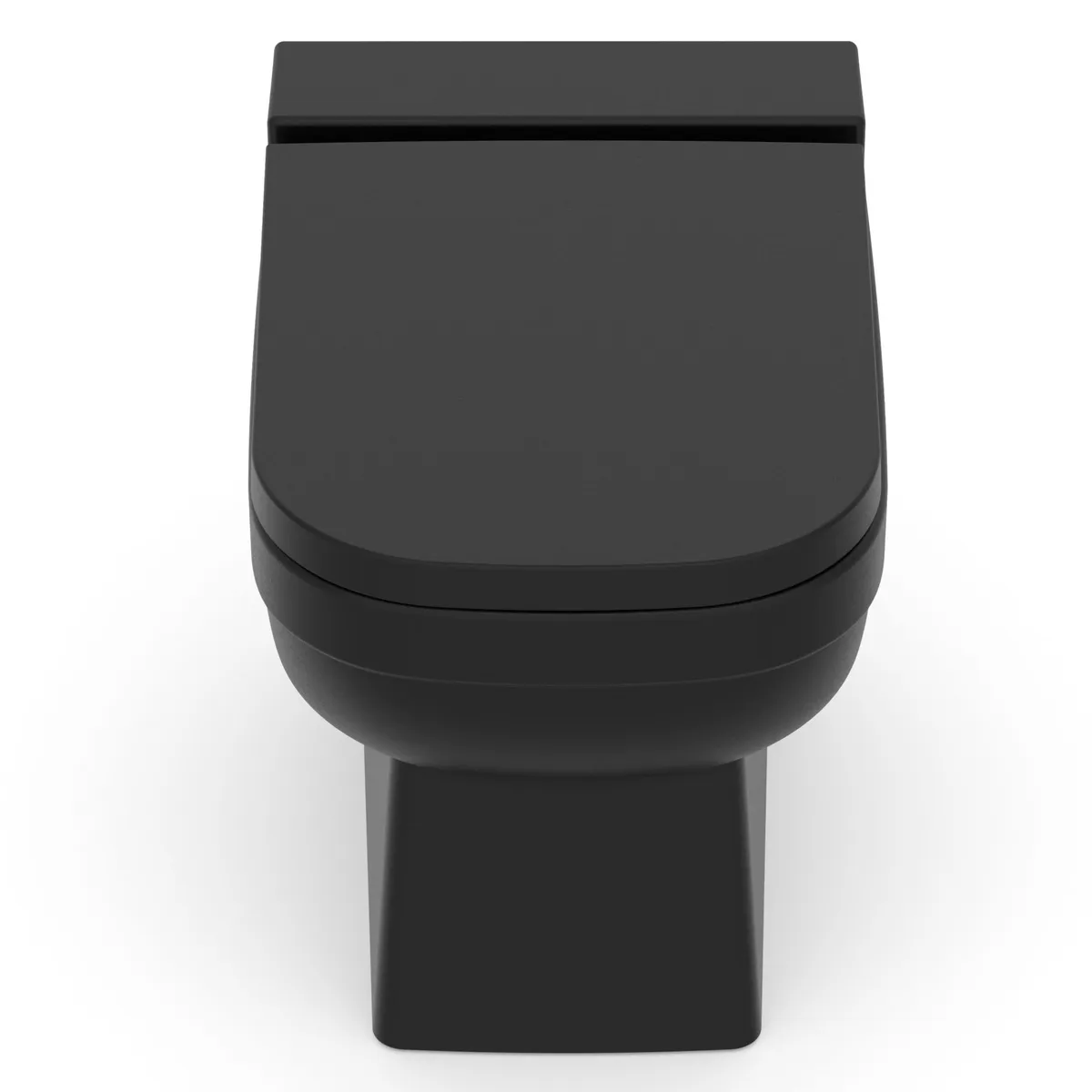 Kit Bacia Sanitária Convencional Preto Fosco Elite Celite, marca Celite - Foto 2
