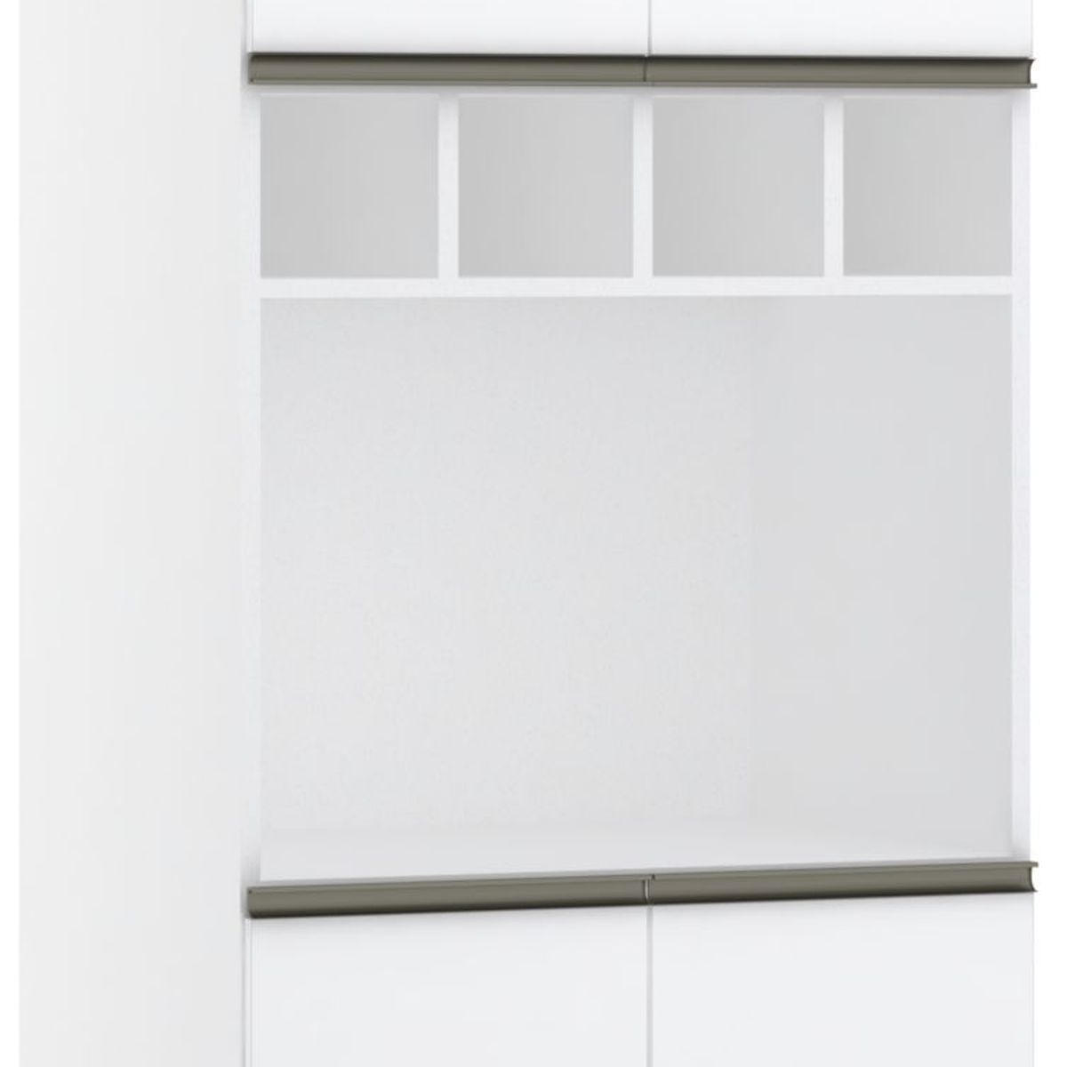 Torre 70cm Nicho Microondas Luciane Pérola, marca Luciane Cozinhas - Foto Principal