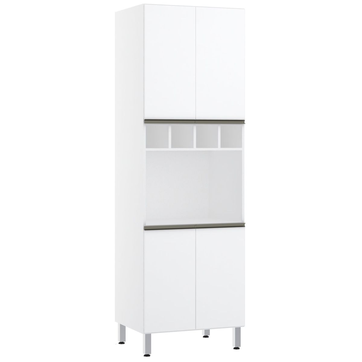 Torre 70cm Nicho Microondas Luciane Pérola, marca Luciane Cozinhas - Foto Principal