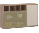 Armario 120cm 2 Portas com Nicho Luciane Lari