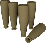KIT PE CÔNICO 5 UNIDADES BRONZE