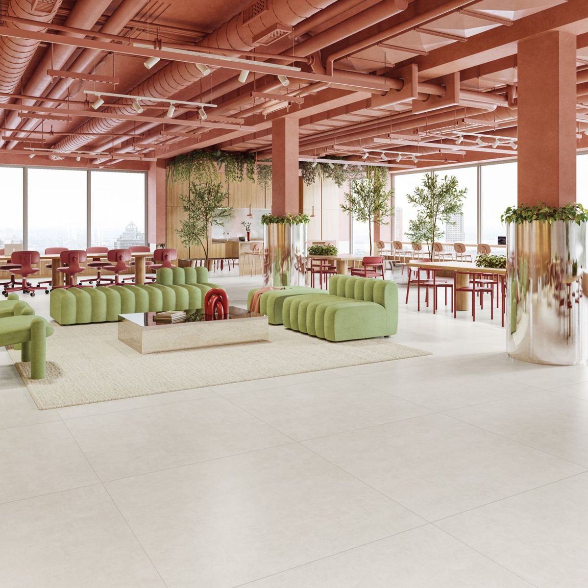 Porcelanato Space Cinza Abs R119,5x119,5 Caixa 2,85, marca Incepa - Foto Principal
