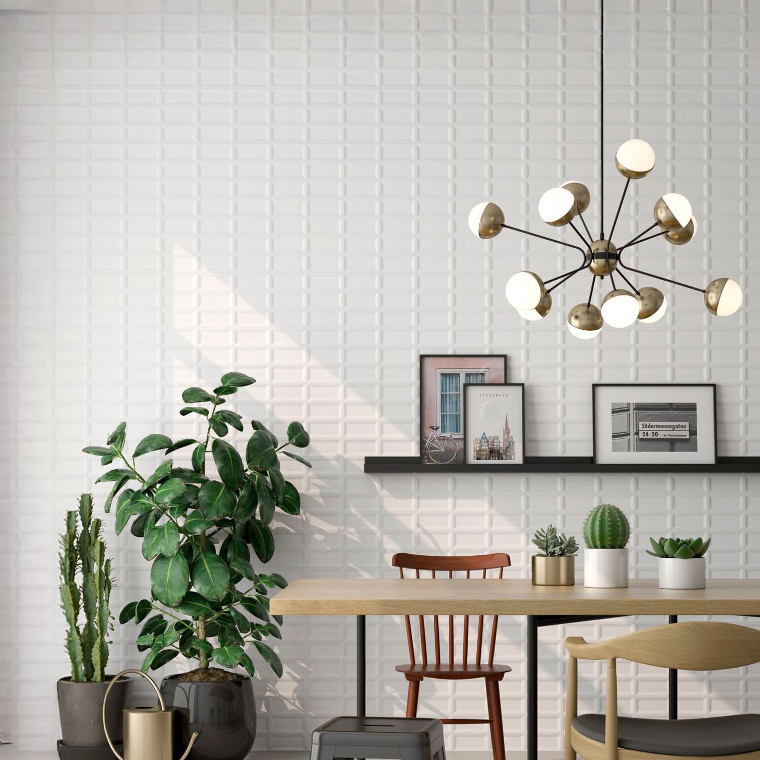 Revestimento Mondrian White Ice Br7,7x15,4 Caixa 0,93 | Sodimac
