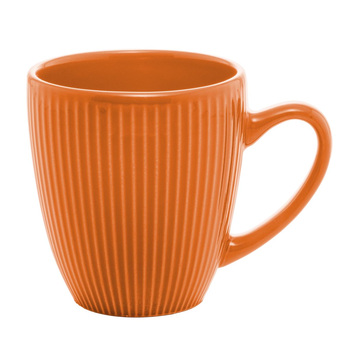 Caneca de Cerâmica Roma Laranja 210ml - Lyor, marca Lyor - Foto Principal