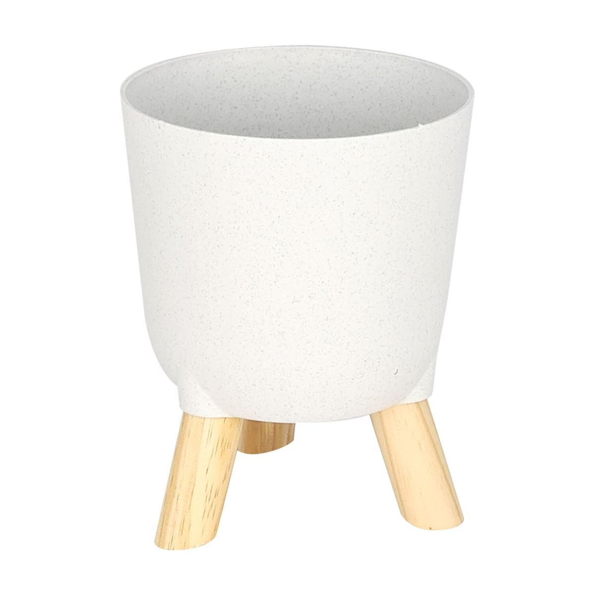 Cachepo Boho Marmore 16,5x13x13cm All Garden, marca All Garden - Foto Principal