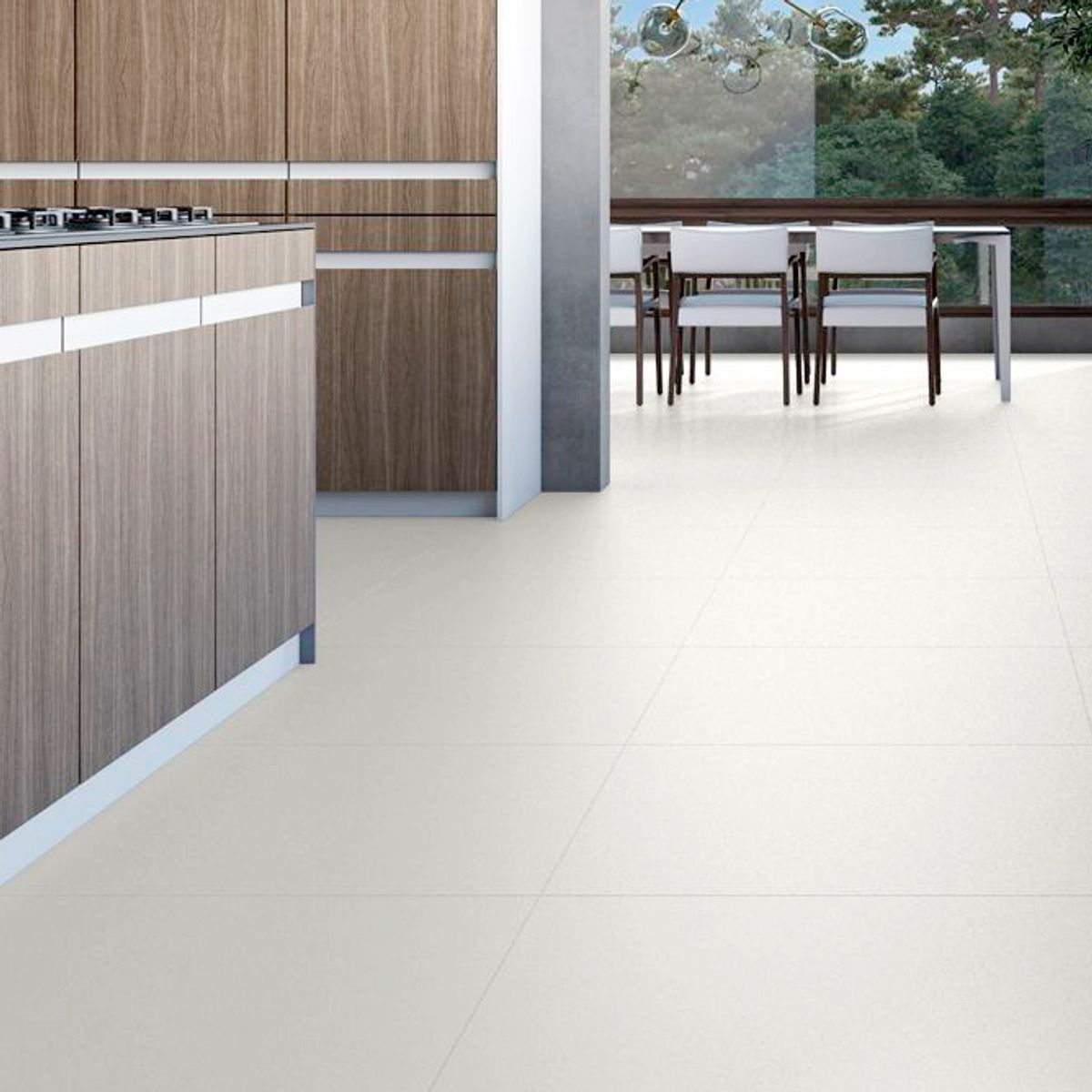 Porcelanato Natural Materia Calcario 80x80 Caixa 1,92, marca Eliane - Foto Principal