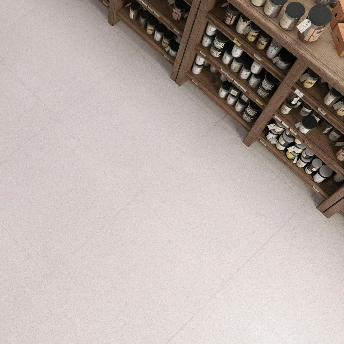 Porcelanato Natural Micron Branco 80x80 Caixa 1,92, marca Eliane - Foto Principal