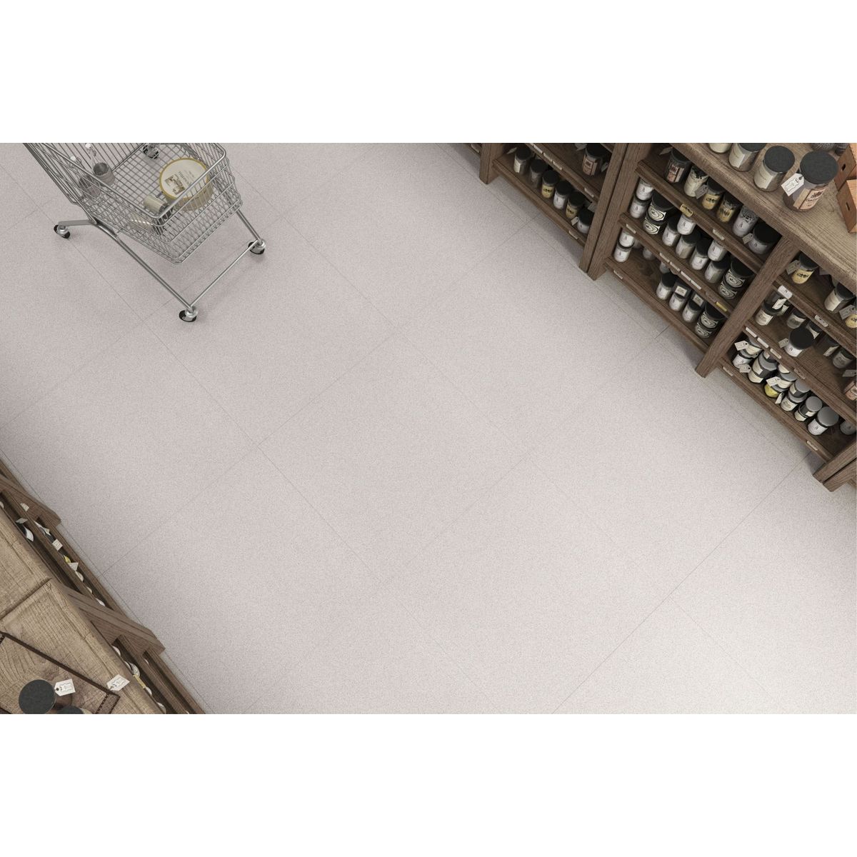 Porcelanato Natural Micron Branco 80x80 Caixa 1,92, marca Eliane - Foto Principal