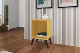 Cubo Retro Sem Porta, Amarelo