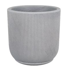 Vaso São Paulo 27 37x37cm Antique Branco Vasart