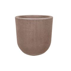 Vaso São Paulo 27 37x37cm Antique Camurça Vasart