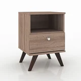 Mesa De Cabeceira Retro 1 Ga, Rustico
