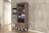 Estante Retro 2 Gavetas, Rustico