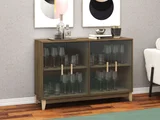 Cristaleira Horizontal  4 Pt, Freijo