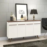 Aparador Buffet 4, Off White Rustico