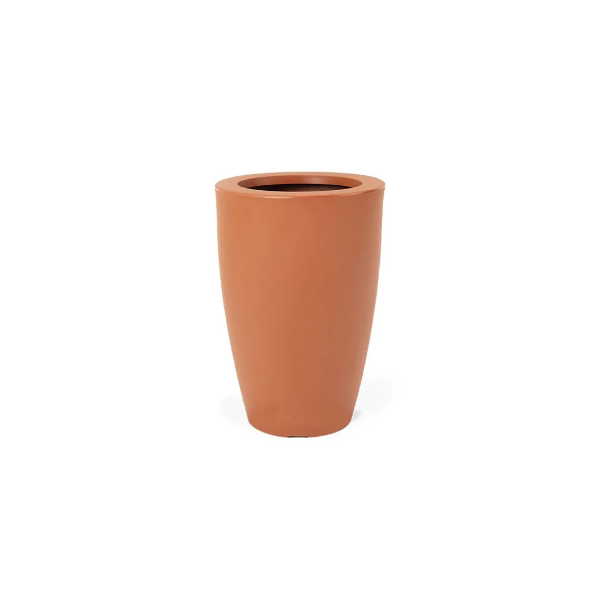Vaso de Planta Grande Plástico 45x30cm Cone Liso Terracota Nature, marca Nature - Foto 2