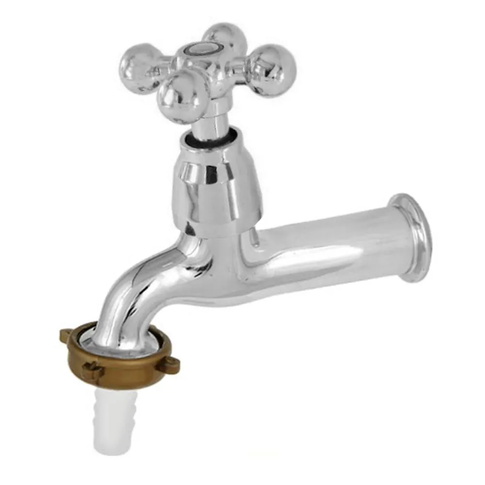 Torneira Jardim de parede cromada Romar Metais