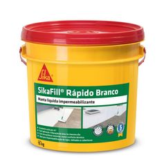 Manta Líquida Impermeabilizante Sikafill Rapido Branco 15kg Sika