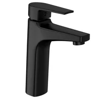Torneira Monocomando De Mesa Para Lavatório Bm Level Black Matt