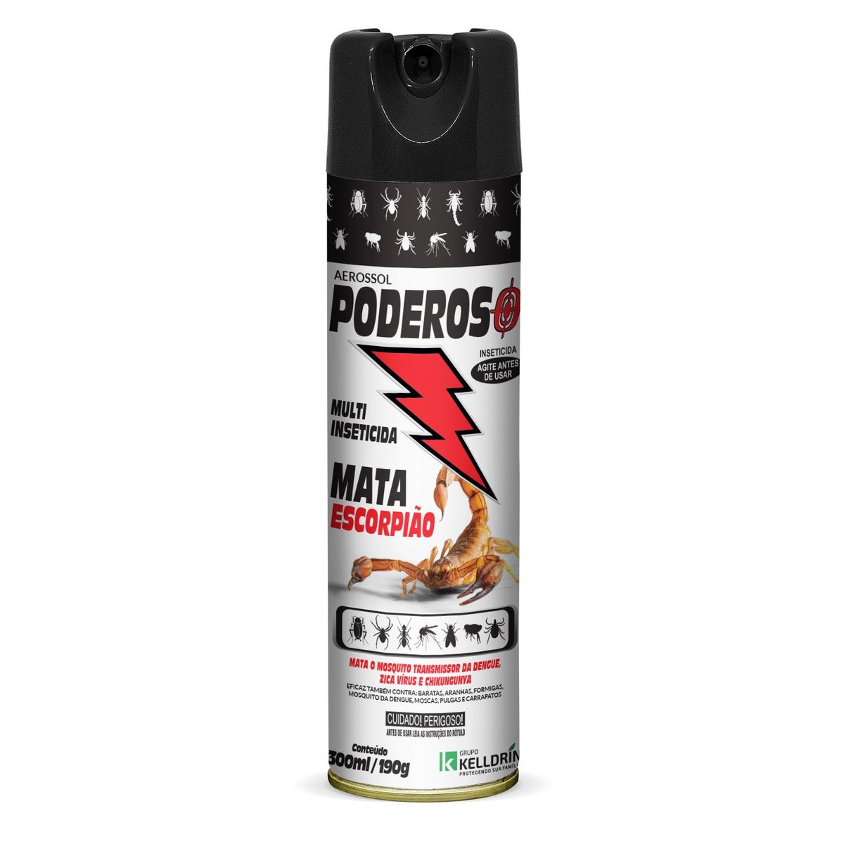 Inseticida Mata Escorpiao  300Ml/190G, marca Poderoso - Foto Principal