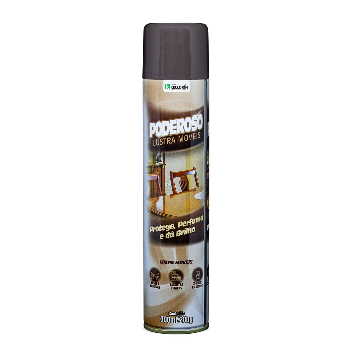 Lustra Moveis 300ml Poderoso, marca Poderoso - Foto Principal