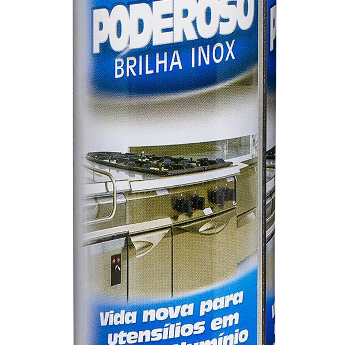 Spray Limpador Desengordurante Brilha Inox Poderoso, marca Poderoso - Foto Principal
