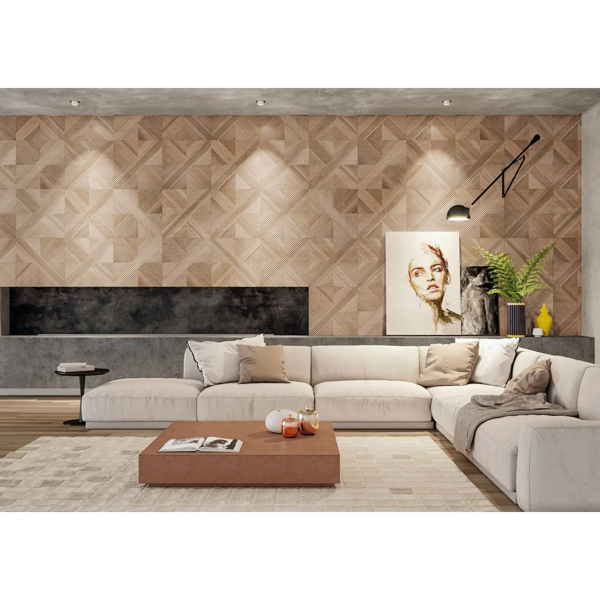Porcelanato Natural Tavola Decor Be 58,4X58,4cm Caixa 1,70m², marca Portinari - Foto Principal