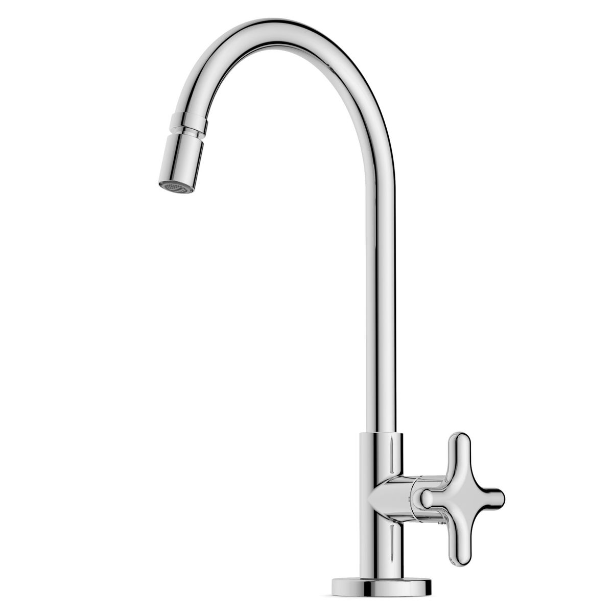 Torneira Para Cozinha De Mesa Com Bicamóvel e Arejador Articulado Linha Cromado Cromado Celite, marca Celite - Foto Principal