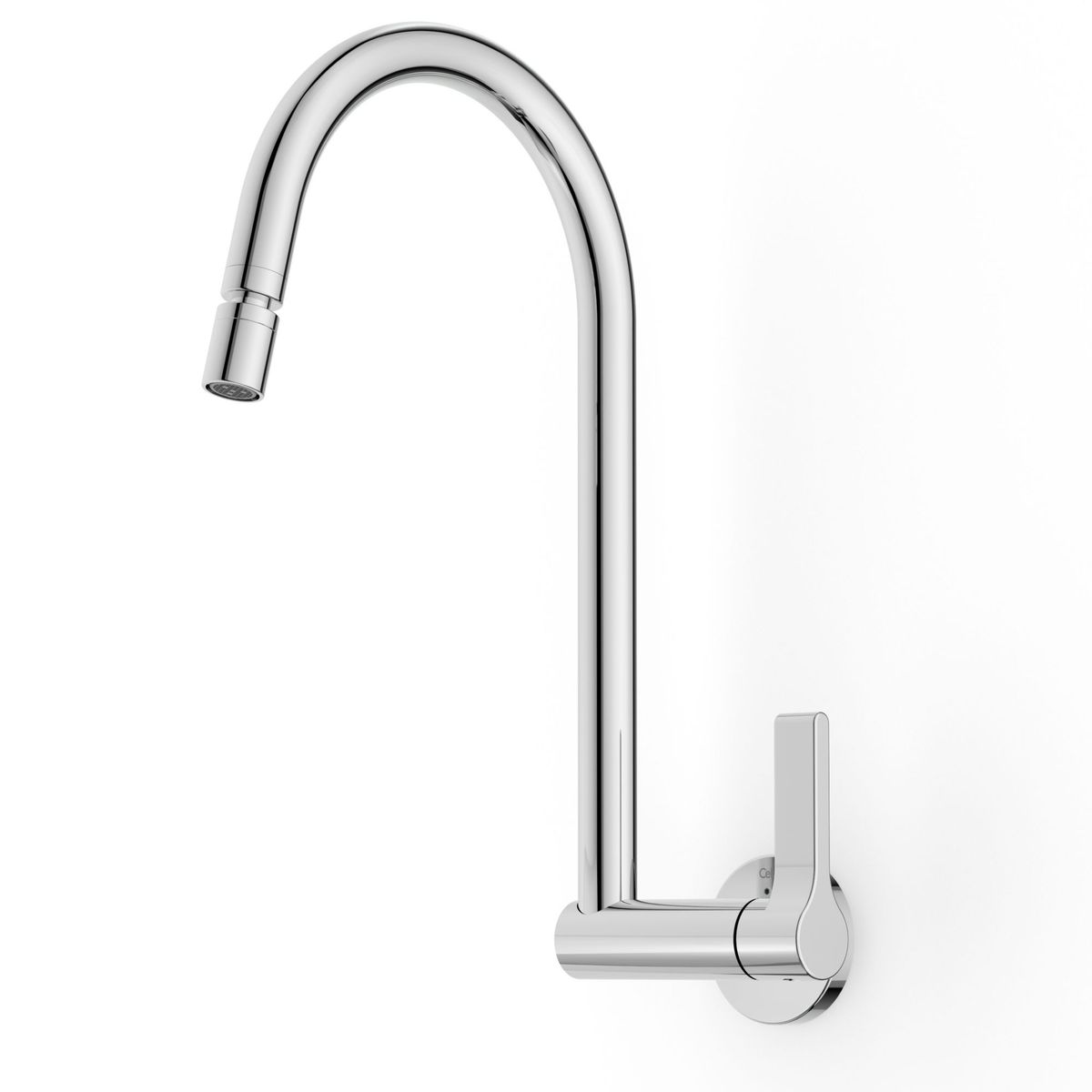Torneira Para Cozinha De Parede Com Bicamóvel e Arejador Articulado Linha Lix Cromado Celite, marca Celite - Foto 2