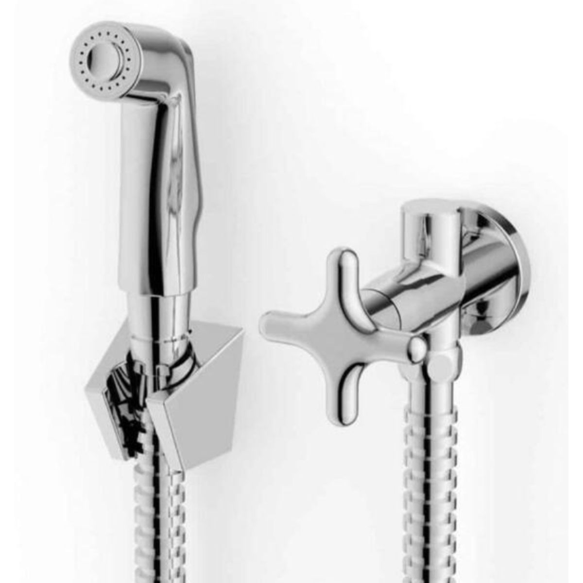 Ducha  Higiênica  Com Derivação  Cross Cromado Celite, marca Celite - Foto Principal