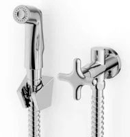 Ducha  Higiênica  Com Derivação  Cross Cromado Celite