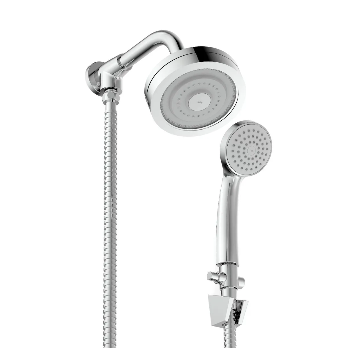 Chuveiro Redondo 120mm Autolimpante com Desviador 
Master Cromado Celite, marca Celite - Foto Principal